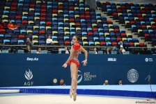 Bakıda idman gimnastikası üzrə Dünya kubokunun iştirakçılarının yoxlama məşqi keçirilib (FOTO)