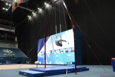 Bakıda idman gimnastikası üzrə Dünya kubokunun iştirakçılarının yoxlama məşqi keçirilib (FOTO)
