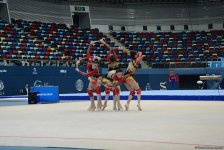 Bakıda idman gimnastikası üzrə Dünya kubokunun iştirakçılarının yoxlama məşqi keçirilib (FOTO)