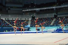 Bakıda idman gimnastikası üzrə Dünya kubokunun iştirakçılarının yoxlama məşqi keçirilib (FOTO)