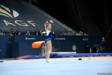 Bakıda idman gimnastikası üzrə Dünya kubokunun iştirakçılarının yoxlama məşqi keçirilib (FOTO)