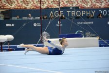 Bakıda idman gimnastikası üzrə Dünya kubokunun iştirakçılarının yoxlama məşqi keçirilib (FOTO)