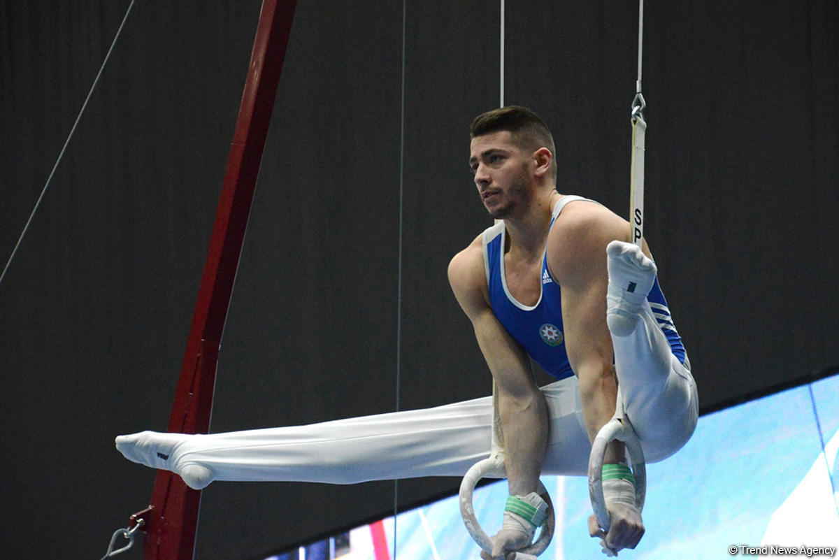 Bakıda idman gimnastikası üzrə Dünya kubokunun iştirakçılarının yoxlama məşqi keçirilib (FOTO)