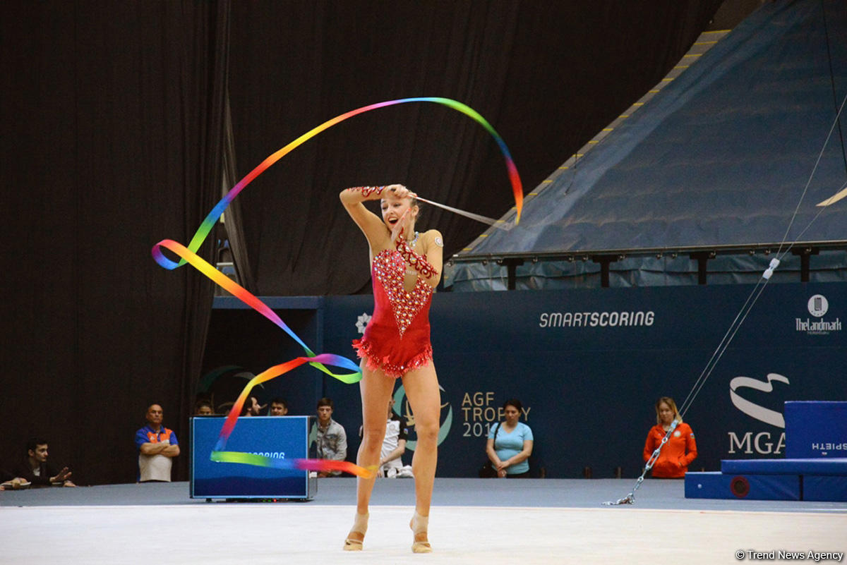 Bakıda idman gimnastikası üzrə Dünya kubokunun iştirakçılarının yoxlama məşqi keçirilib (FOTO)