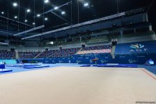 İdman gimnastikası üzrə Dünya Kuboku Bakıda iştirakçılarını gözləyir (FOTOREPORTAJ)