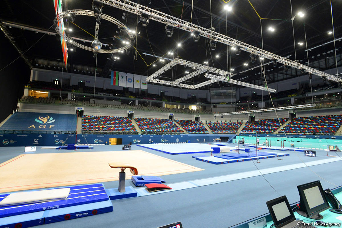 İdman gimnastikası üzrə Dünya Kuboku Bakıda iştirakçılarını gözləyir (FOTOREPORTAJ)