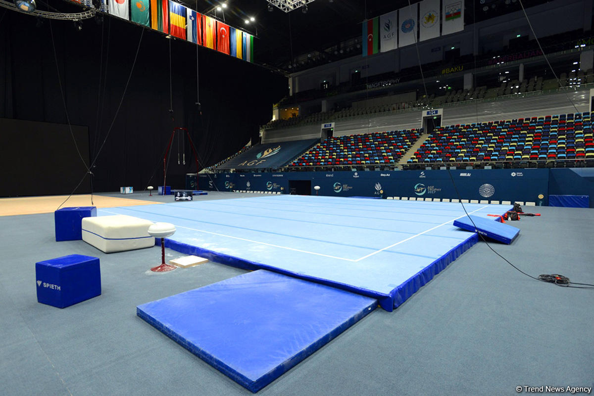 İdman gimnastikası üzrə Dünya Kuboku Bakıda iştirakçılarını gözləyir (FOTOREPORTAJ)