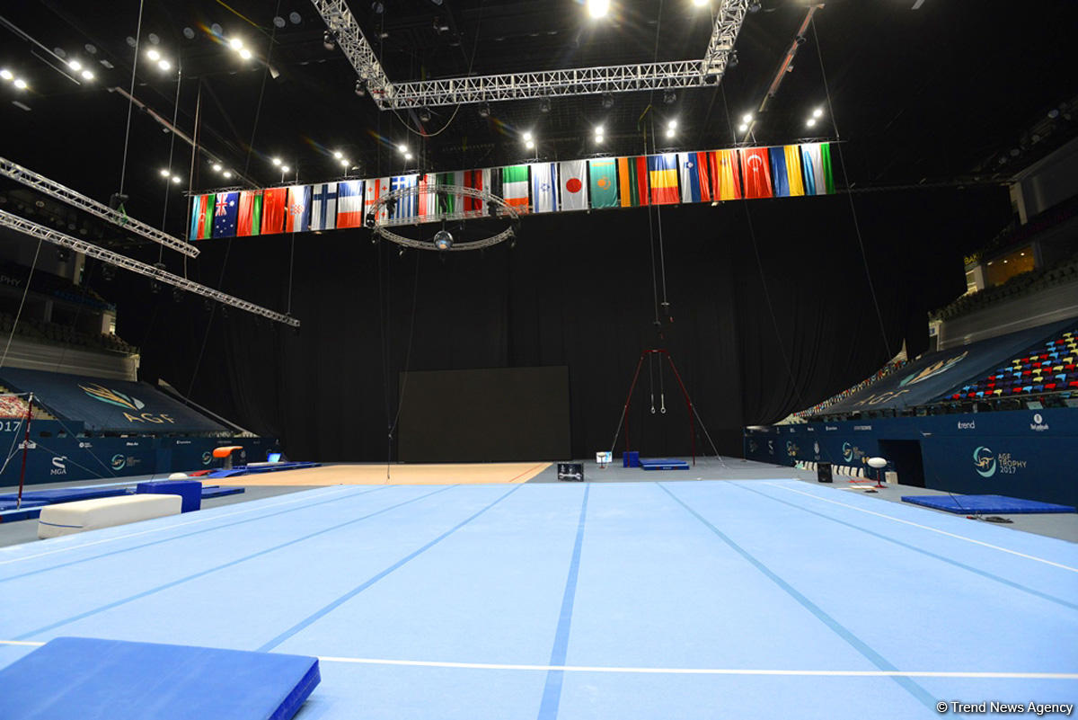 İdman gimnastikası üzrə Dünya Kuboku Bakıda iştirakçılarını gözləyir (FOTOREPORTAJ)