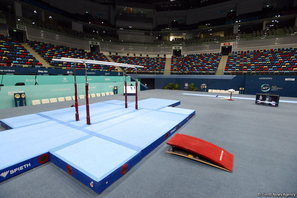 İdman gimnastikası üzrə Dünya Kuboku Bakıda iştirakçılarını gözləyir (FOTOREPORTAJ)