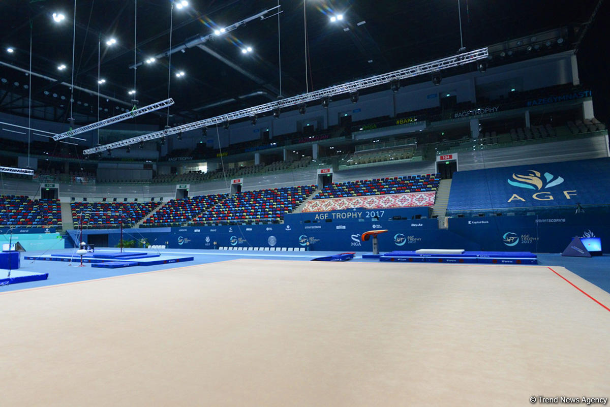 İdman gimnastikası üzrə Dünya Kuboku Bakıda iştirakçılarını gözləyir (FOTOREPORTAJ)