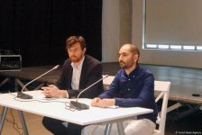 YARAT-da Orxan Hüseynovun "Əziz Sevgilim" adlı ilk iri miqyaslı fərdi sərgisi açılıb (FOTO)