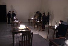 YARAT-da Orxan Hüseynovun "Əziz Sevgilim" adlı ilk iri miqyaslı fərdi sərgisi açılıb (FOTO)