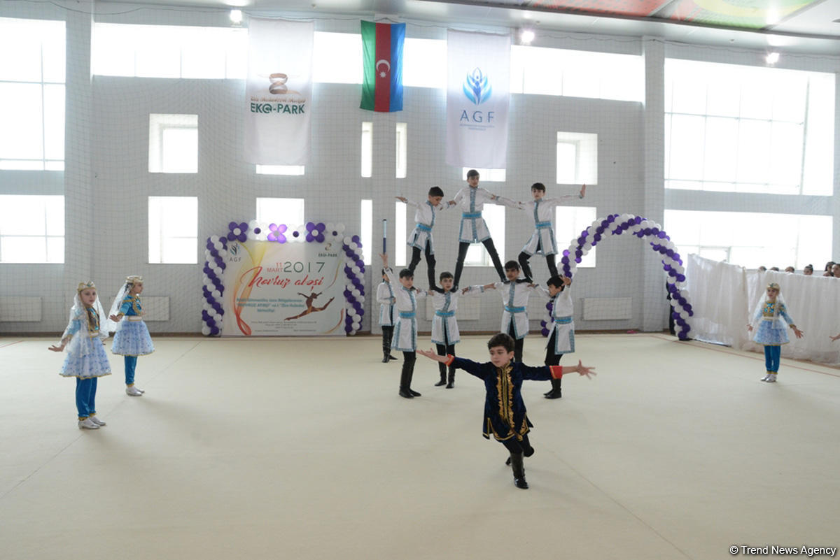 Bədii gimnastika üzrə bölgələrarası “Novruz Atəşi” və I Zirə Kuboku keçirilib (FOTO)