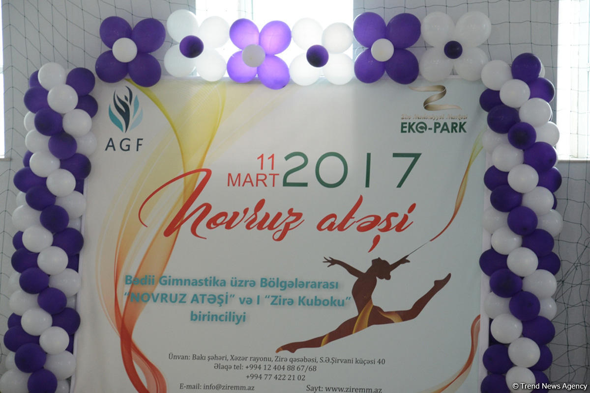 Bədii gimnastika üzrə bölgələrarası “Novruz Atəşi” və I Zirə Kuboku keçirilib (FOTO)