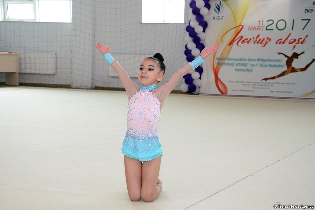Bədii gimnastika üzrə bölgələrarası “Novruz Atəşi” və I Zirə Kuboku keçirilib (FOTO)