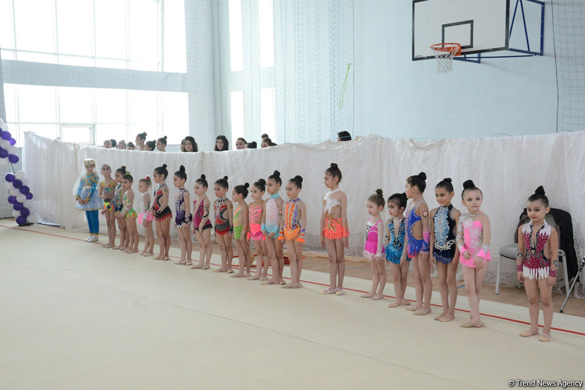 Bədii gimnastika üzrə bölgələrarası “Novruz Atəşi” və I Zirə Kuboku keçirilib (FOTO)