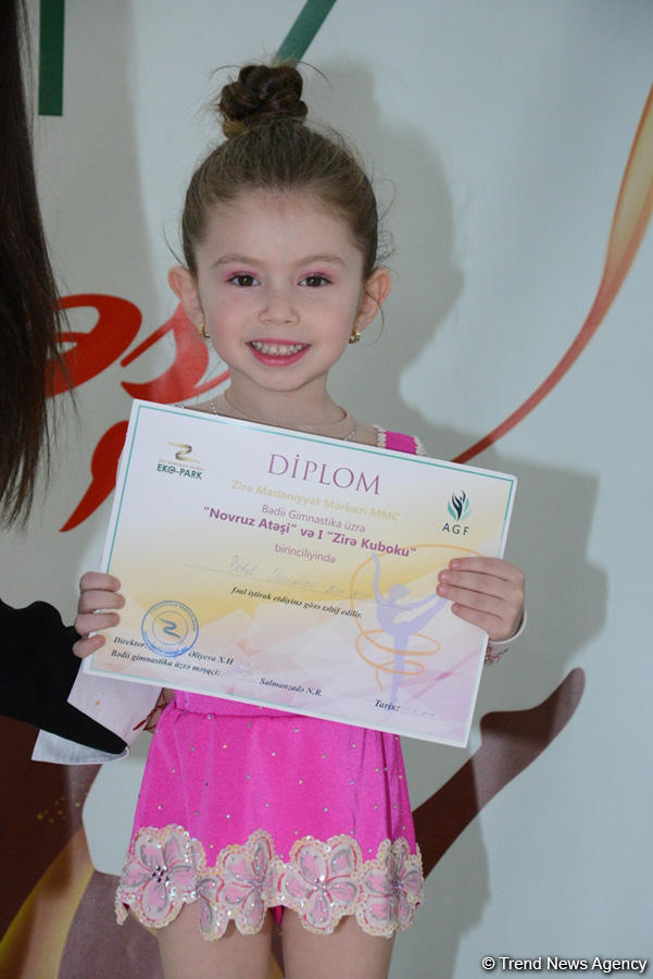 Bədii gimnastika üzrə bölgələrarası “Novruz Atəşi” və I Zirə Kuboku keçirilib (FOTO)