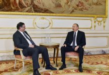 Prezident İlham Əliyev “Total” şirkətinin prezidenti ilə görüşüb
