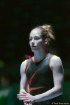 Bakıda idman gimnastikası üzrə Dünya Kuboku iştirakçılarının podium məşqləri başlayıb (FOTO)