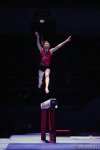 Bakıda idman gimnastikası üzrə Dünya Kuboku iştirakçılarının podium məşqləri başlayıb (FOTO)