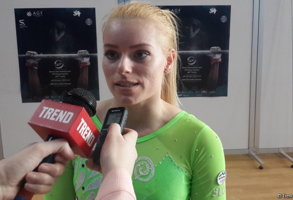 Sloveniya gimnastı: Bakıda Dünya Kuboku ən yüksək səviyyədə təşkil olunub (FOTO)