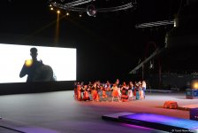 Bakıda idman gimanstikası üzrə Dünya Kubokunun açlış mərasimi keçirilib  (FOTO)