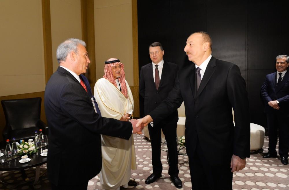 Prezident İlham Əliyev və xanımı V Qlobal Bakı Forumunda iştirak ediblər (YENİLƏNİB-4) (FOTO)