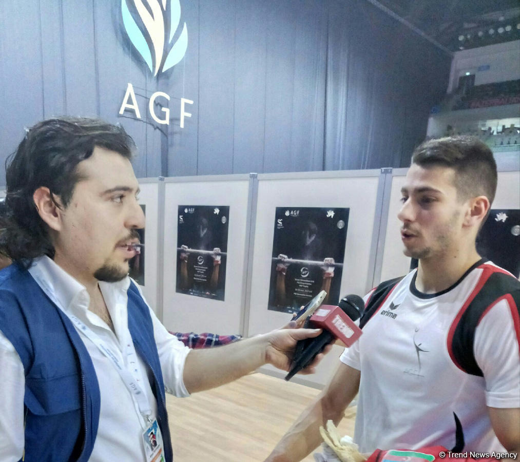 Azərbaycan gimnastı: Çox təəssüf edirəm ki, finala çıxa bilmədim (FOTO)