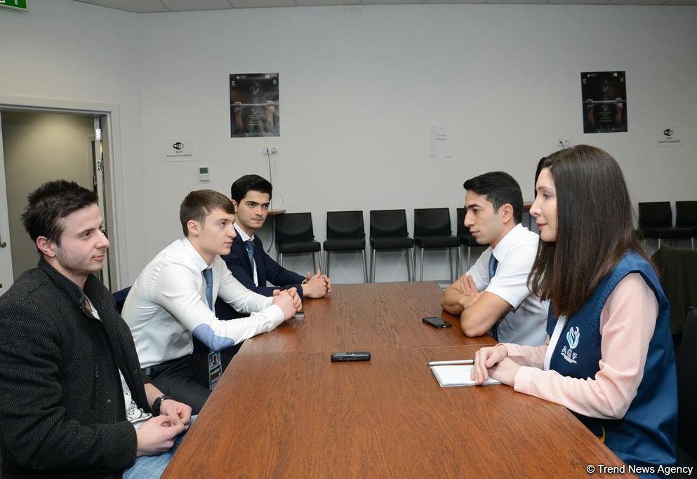 Gənc hakimlər: Bakıda idman gimnastikası üzrə Dünya Kuboku ədalətli mübarizə şəraitində keçəcək (FOTO)