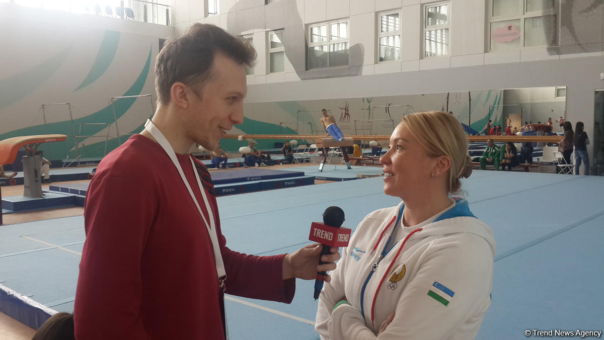 Dünya çempionu: Azərbaycanda gimnastika daha da inkişaf edəcək (FOTO)
