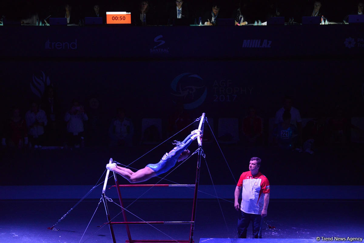 Azərbaycanın daha iki gimnastı Dünya Kubokunda finala yüksəldi (FOTO)
