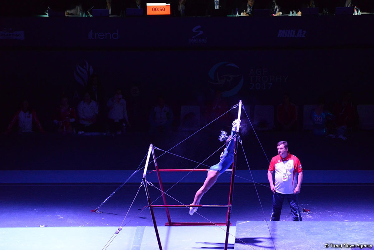 Azərbaycanın daha iki gimnastı Dünya Kubokunda finala yüksəldi (FOTO)