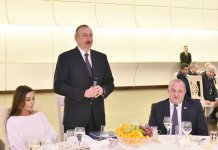 V Qlobal Bakı Forumunun iştirakçılarının şərəfinə ziyafət verilib (FOTO) (YENİLƏNİB 2)