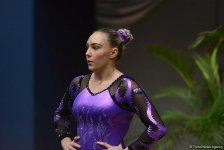 Bakıda idman gimnastikası üzrə Dünya Kubokunun ikinci günü başladı (FOTO)
