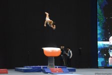 Bakıda idman gimnastikası üzrə Dünya Kubokunun ikinci günü başladı (FOTO)