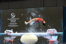 Bakıda idman gimnastikası üzrə Dünya Kubokunun ikinci günü başladı (FOTO)
