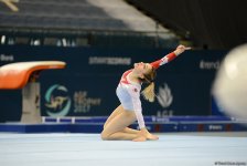 Bakıda idman gimnastikası üzrə Dünya Kubokunun ikinci günü başladı (FOTO)