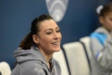 Bakıda idman gimnastikası üzrə Dünya Kubokunun ikinci günü başladı (FOTO)