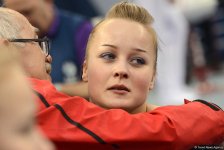 Bakıda idman gimnastikası üzrə Dünya Kubokunun ikinci günü başladı (FOTO)