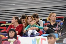 Bakıda idman gimnastikası üzrə Dünya Kubokunun ikinci günü başladı (FOTO)