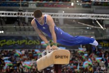 Bakıda idman gimnastikası üzrə Dünya Kubokunun ikinci günü başladı (FOTO)