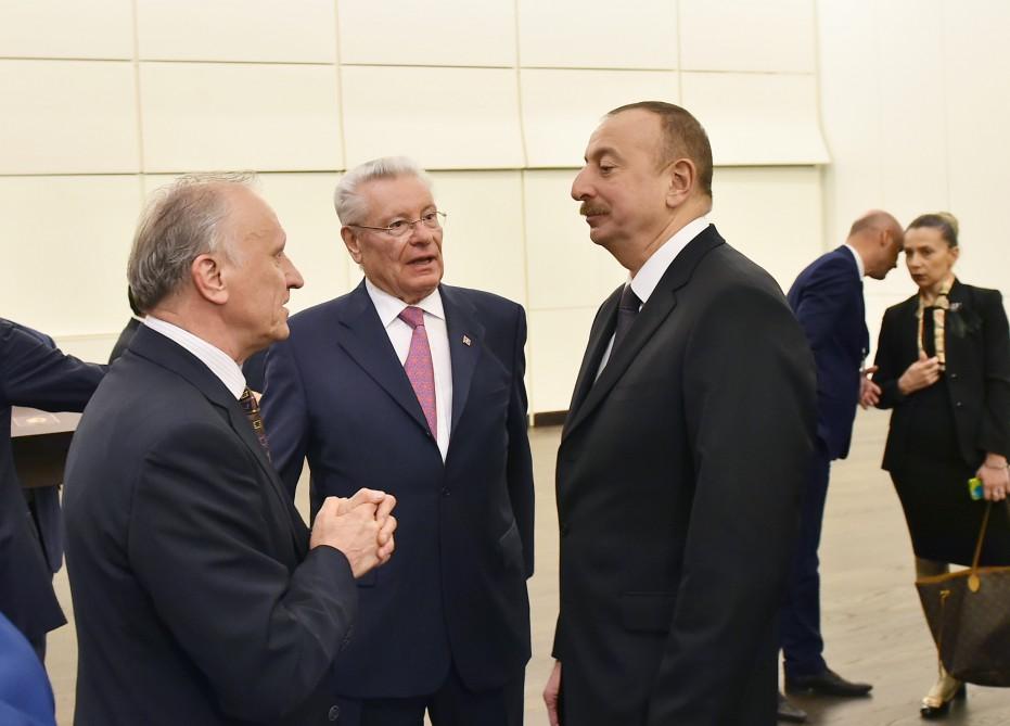 V Qlobal Bakı Forumunun iştirakçılarının şərəfinə ziyafət verilib (FOTO) (YENİLƏNİB 2)