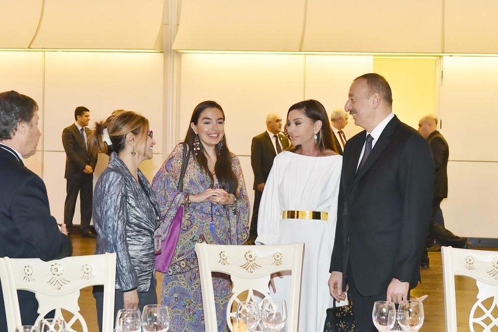 V Qlobal Bakı Forumunun iştirakçılarının şərəfinə ziyafət verilib (FOTO) (YENİLƏNİB 2)