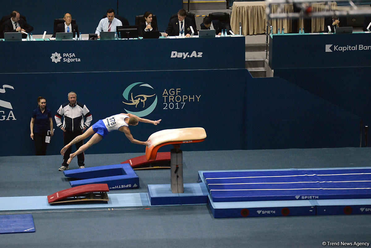 Bakıda idman gimnastikası üzrə Dünya Kubokunun ikinci günü başladı (FOTO)