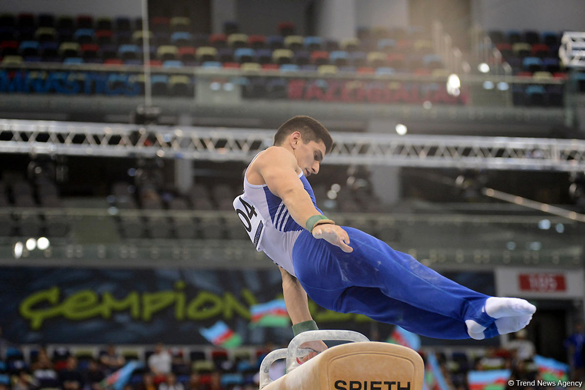 Bakıda idman gimnastikası üzrə Dünya Kubokunun ikinci günü başladı (FOTO)