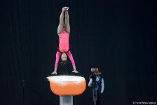 Bakıda idman gimnastikası üzrə Dünya Kubokunda üçüncü günün ən gözəl anları (FOTO)