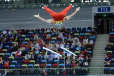 Bakıda idman gimnastikası üzrə Dünya Kubokunda üçüncü günün ən gözəl anları (FOTO)