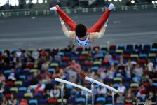 Bakıda idman gimnastikası üzrə Dünya Kubokunda üçüncü günün ən gözəl anları (FOTO)
