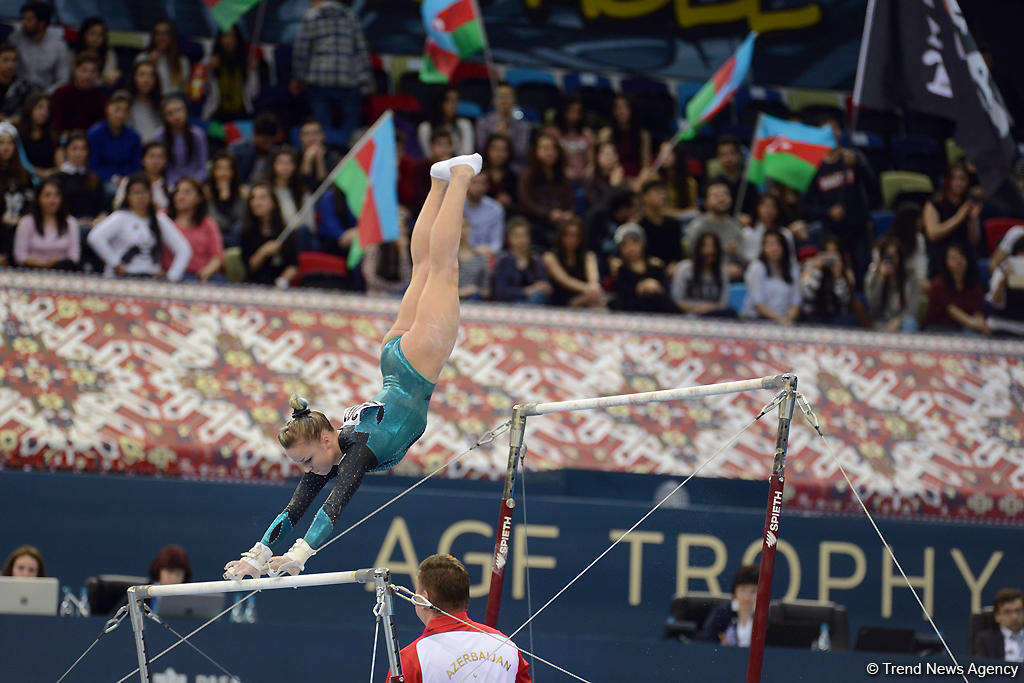 Bakıda idman gimnastikası üzrə Dünya Kubokunda üçüncü günün ən gözəl anları (FOTO)