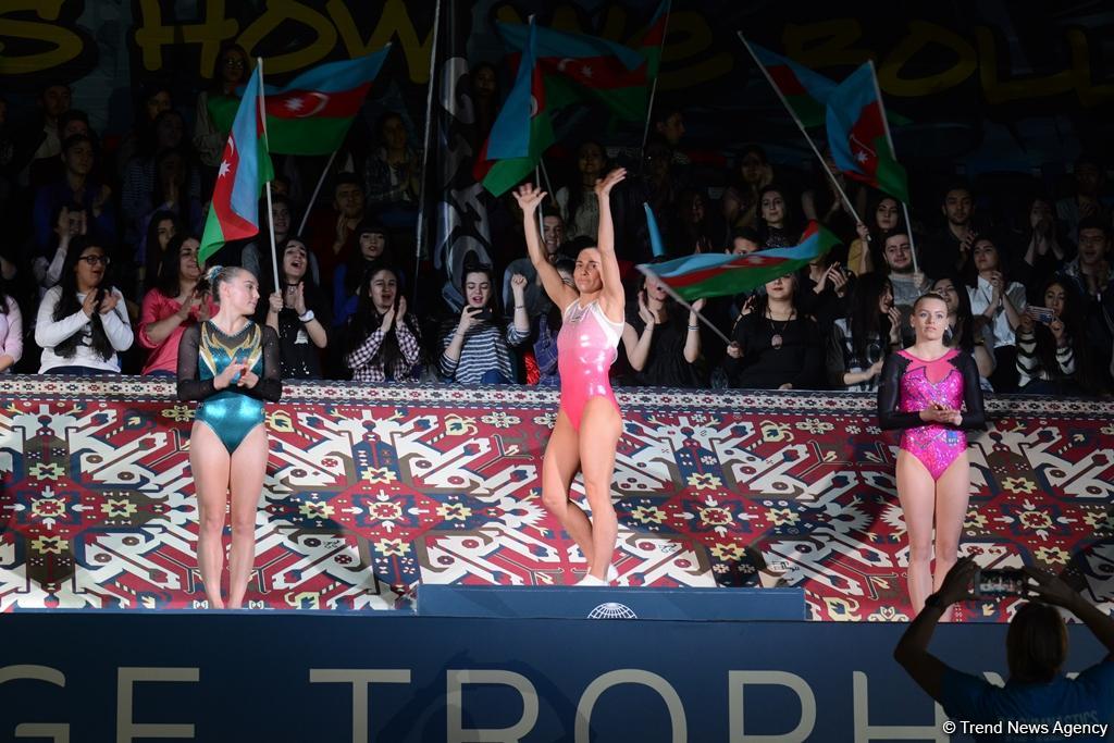 Bakıda idman gimnastikası üzrə Dünya Kubokunda üçüncü günün ən gözəl anları (FOTO)